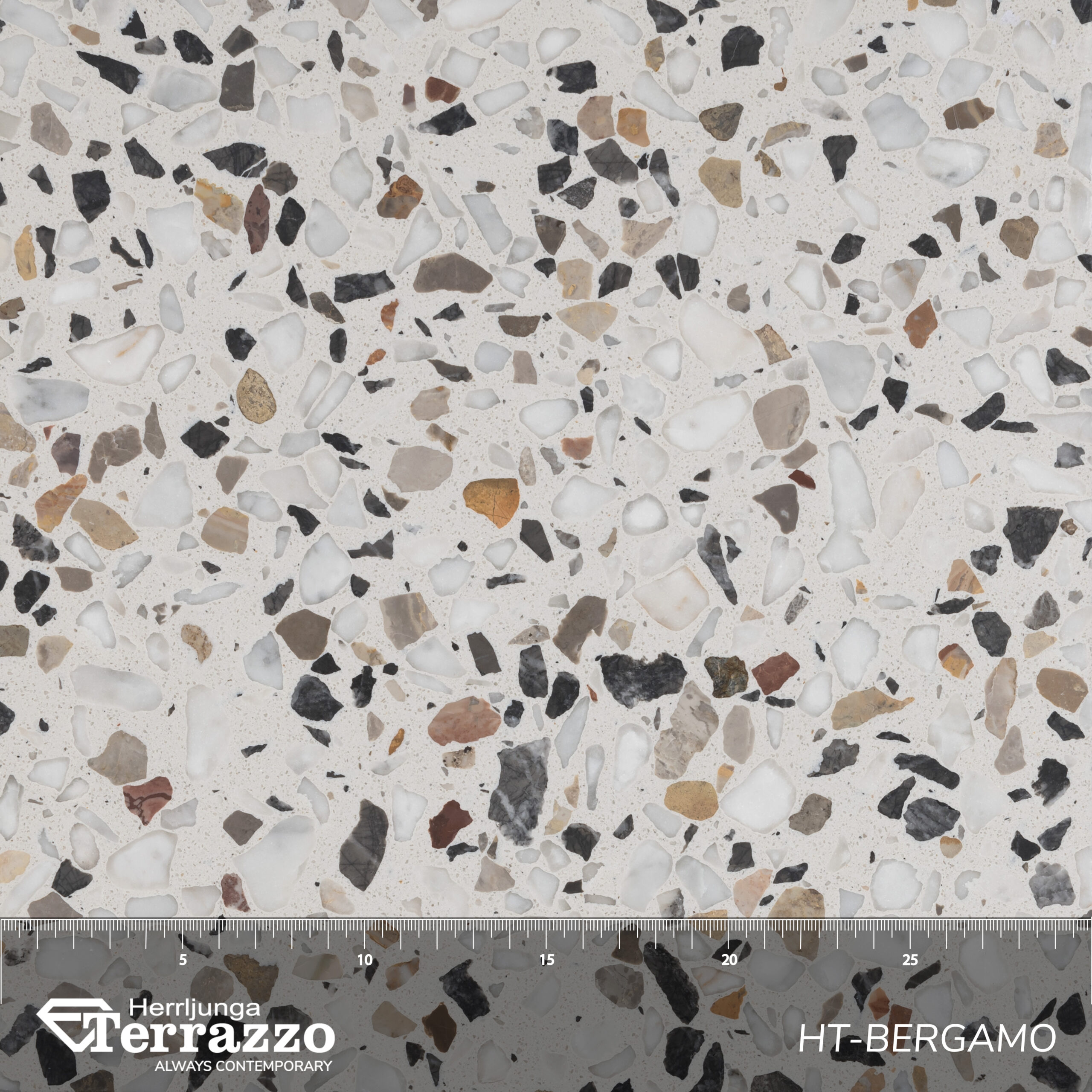 HT-BERGAMO_30x30, Herrljunga Terrazzo